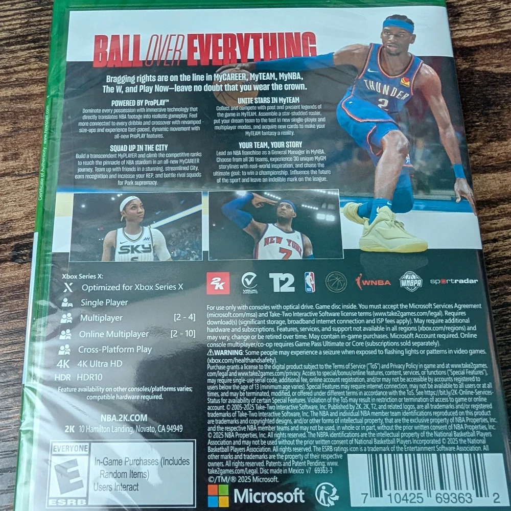 NBA 26 Xbox Series X